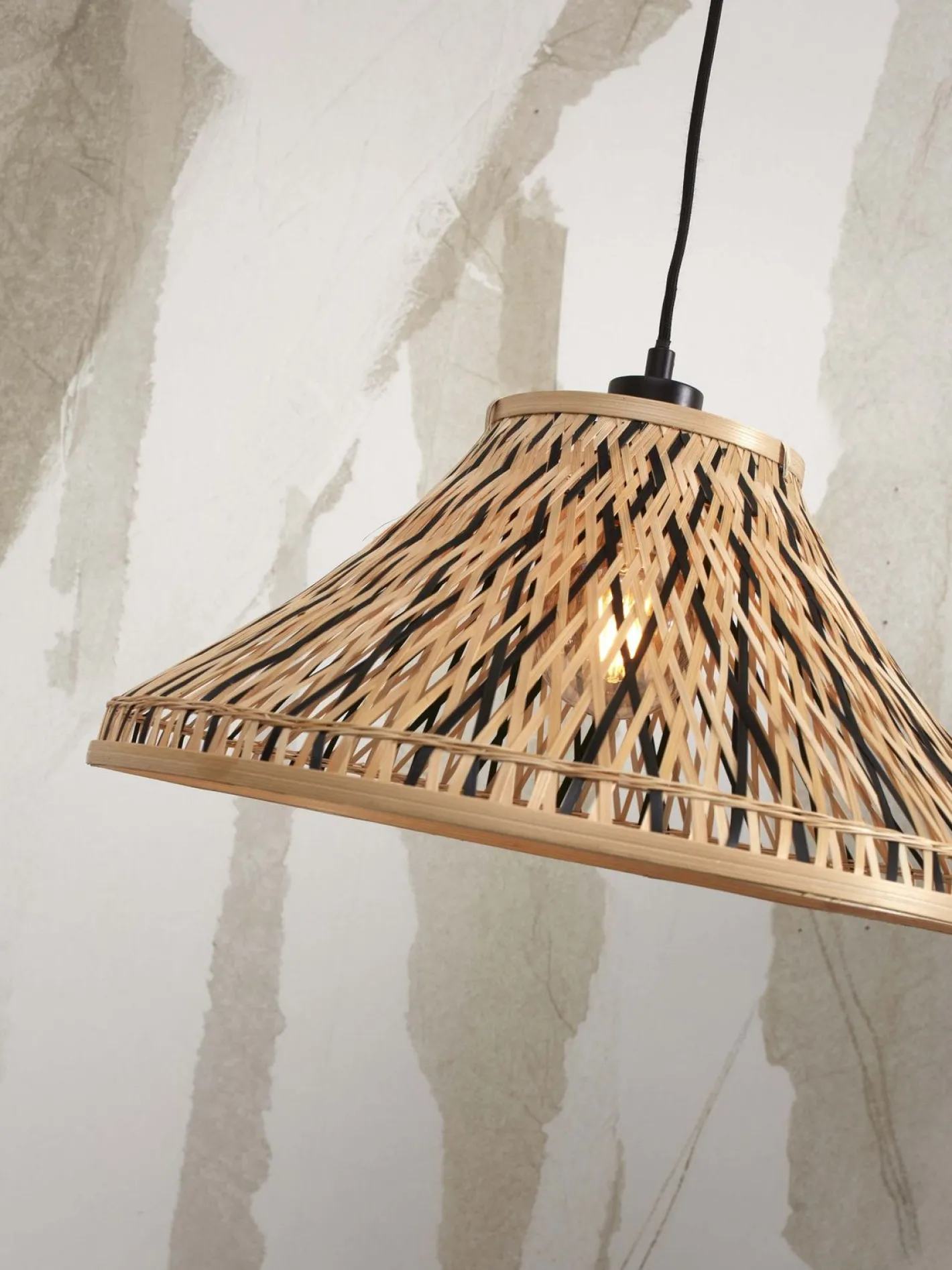 Best Good&Mojo Tahiti Hanglamp Black, Natural
