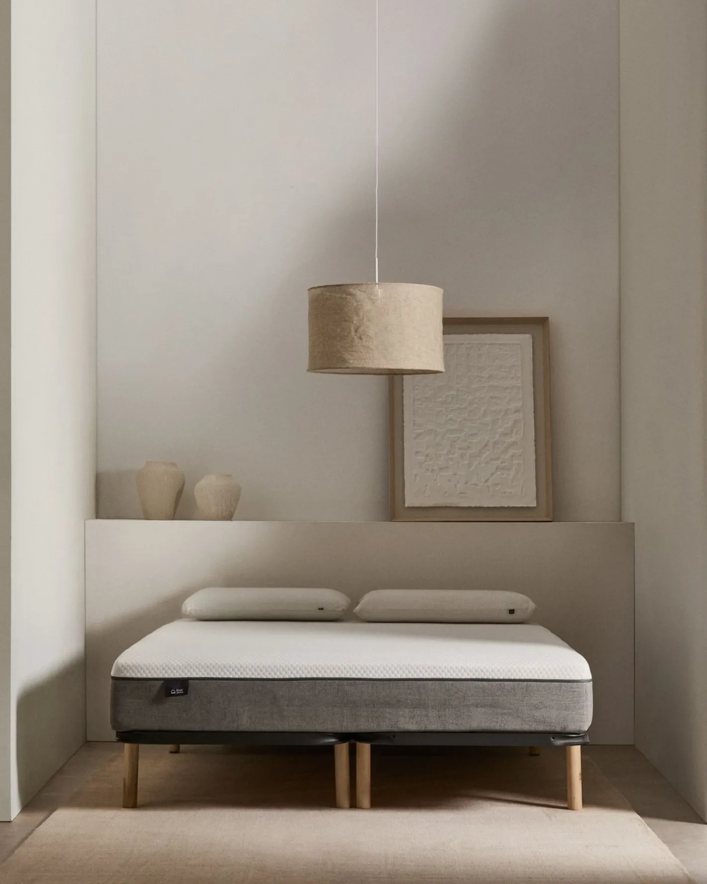 Outlet Kave Home Talo Lattenbodem Grijs