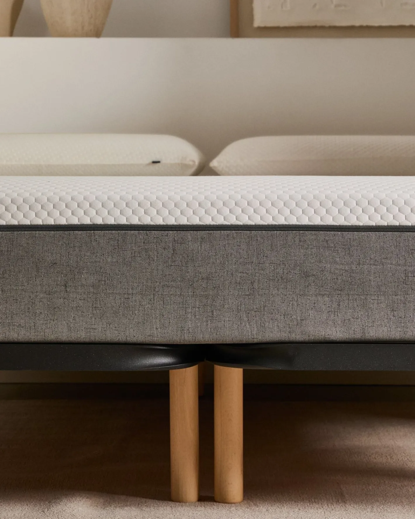 Outlet Kave Home Talo Lattenbodem Grijs