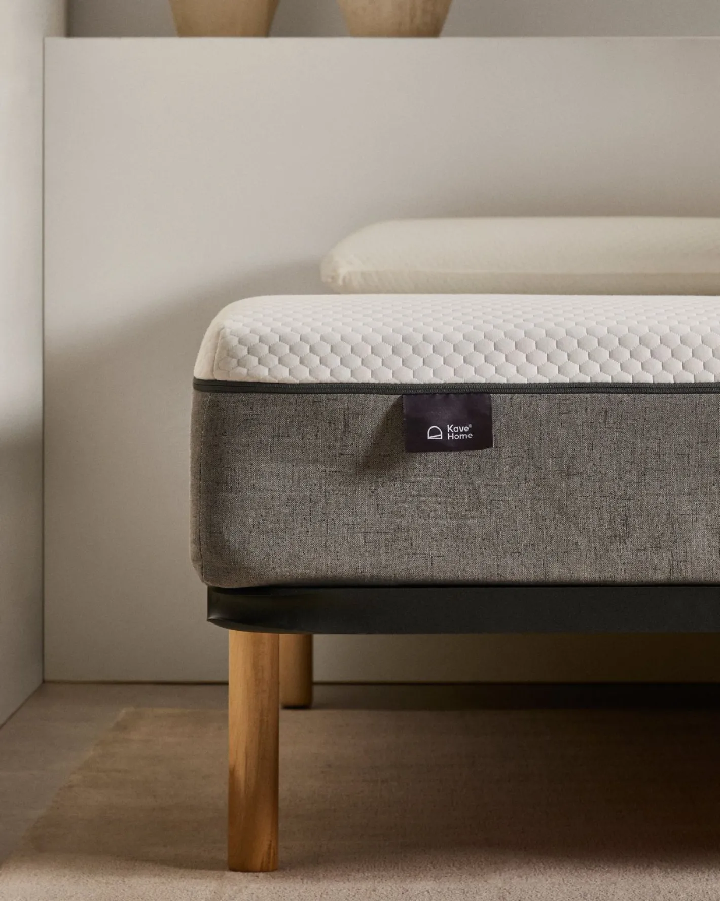 Outlet Kave Home Talo Lattenbodem Grijs