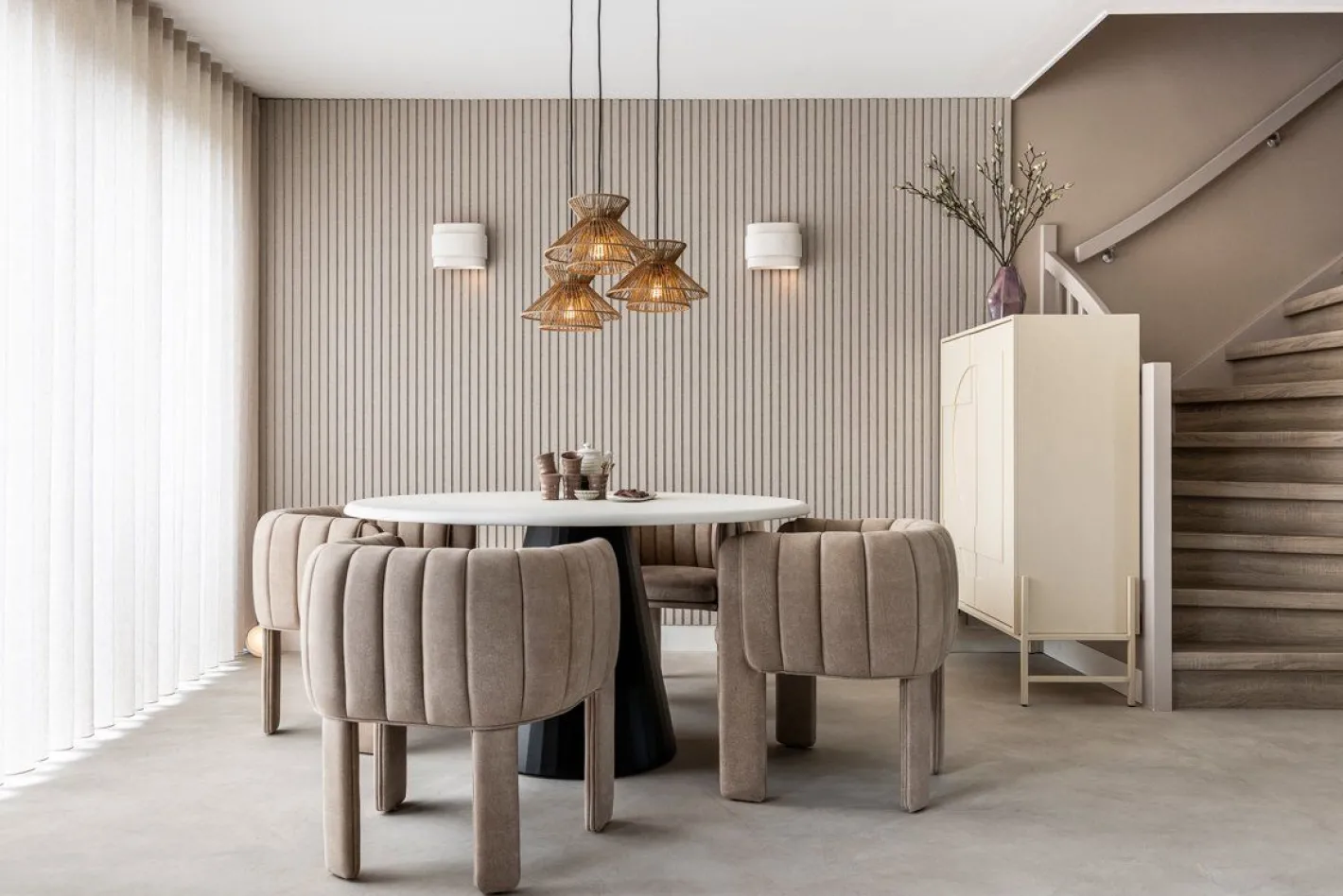 Outlet Lucide Tasman Hanglamp Naturel