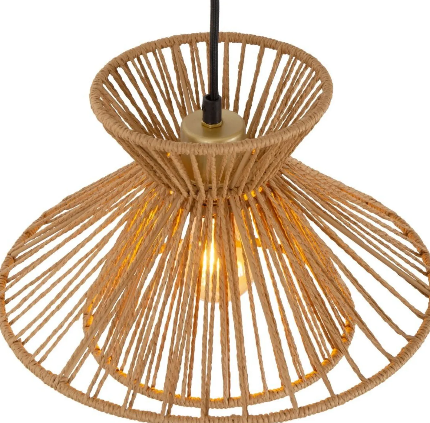 Outlet Lucide Tasman Hanglamp Naturel