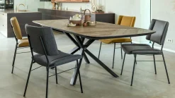 Clearance XOOON Tatum Ponti Eetkamerstoel Oker Geel