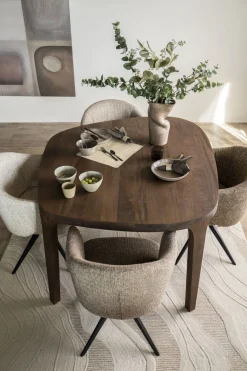 Outlet Eleonora Taylor Eettafel Bruin