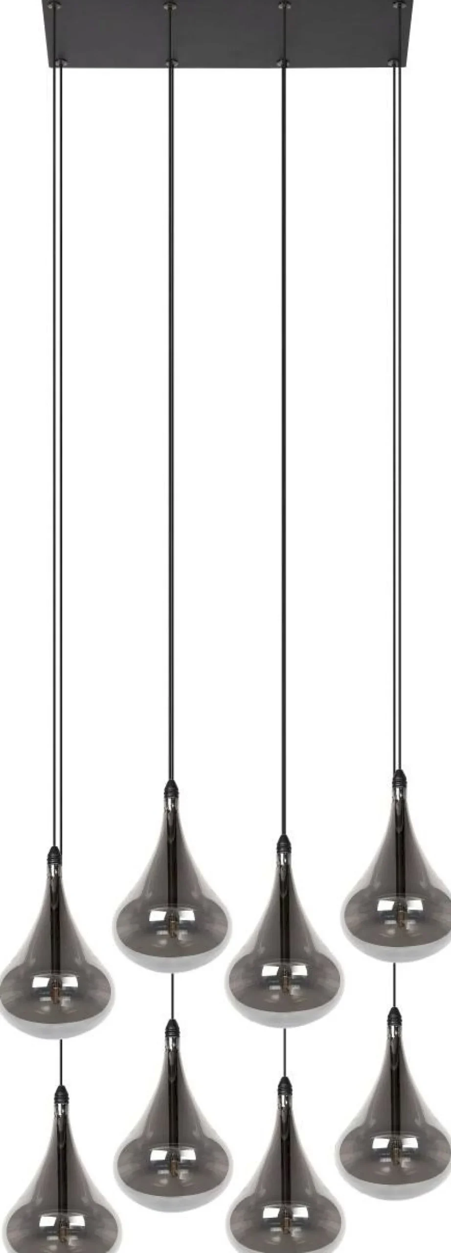 Online Lucide Tears Hanglamp Zwart