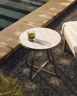 Hot Kave Home Tella Bijzettafel Beige