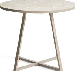 New Kave Home Tella Outdoor Bistrotafel Beige