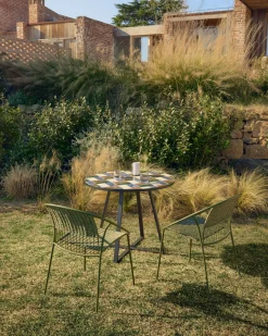 Online Kave Home Tella Outdoor Bistrotafel Grafiet, Multi