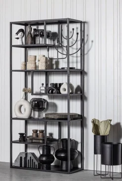 Outlet WOOOD Teun Vakkenkast Zwart