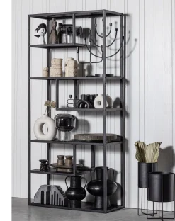 Outlet WOOOD Teun Vakkenkast Zwart
