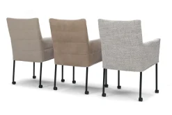 Clearance Eijerkamp Collectie Thijs Eetkamerstoel Taupe