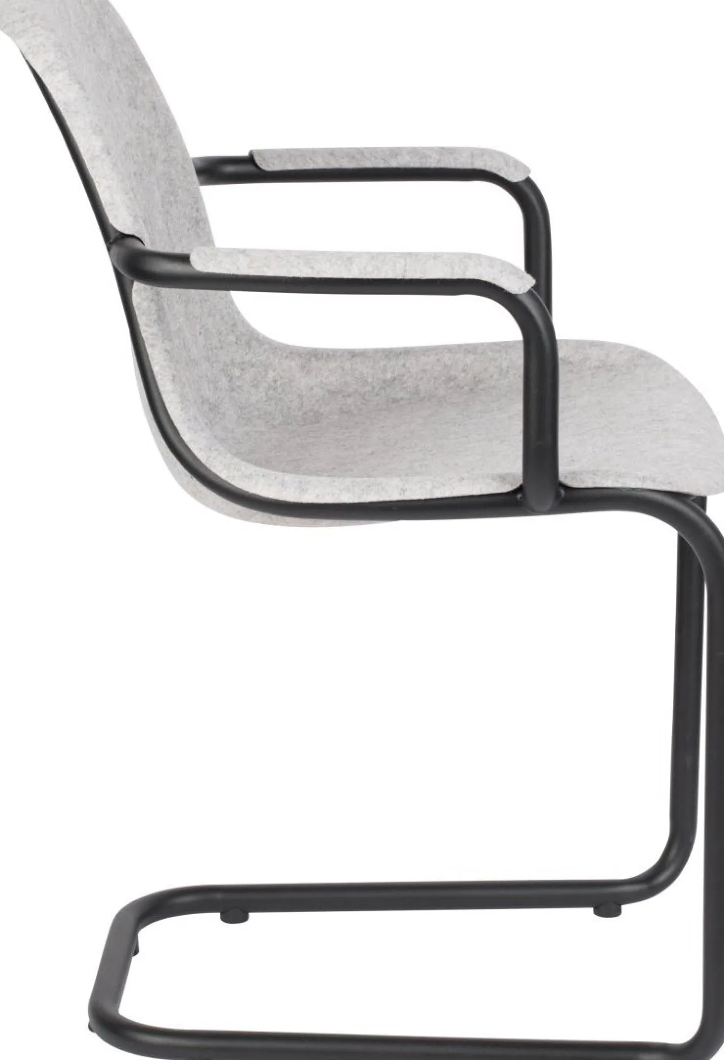 Zuiver Thirsty (set van 2) Armstoel Ash Grey
