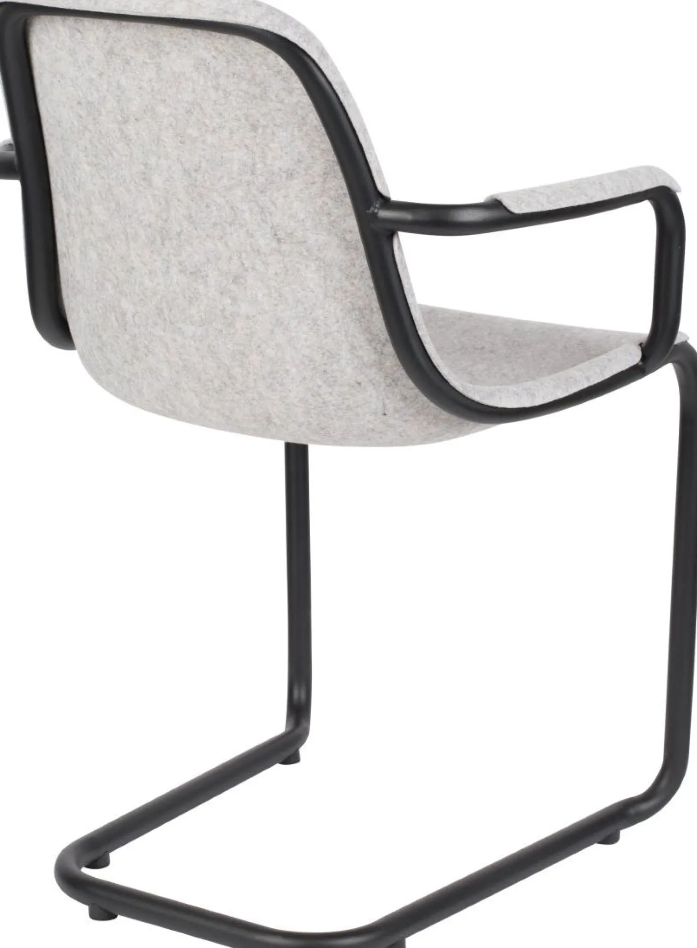 Zuiver Thirsty (set van 2) Armstoel Ash Grey