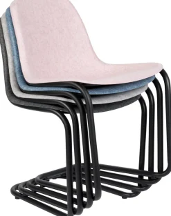 Zuiver Thirsty (set van 2) Eetkamerstoel Soft Pink