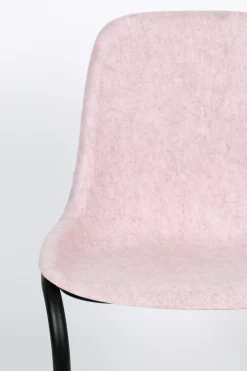 Zuiver Thirsty (set van 2) Eetkamerstoel Soft Pink