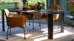 New Leolux Tico Eettafel Zwart