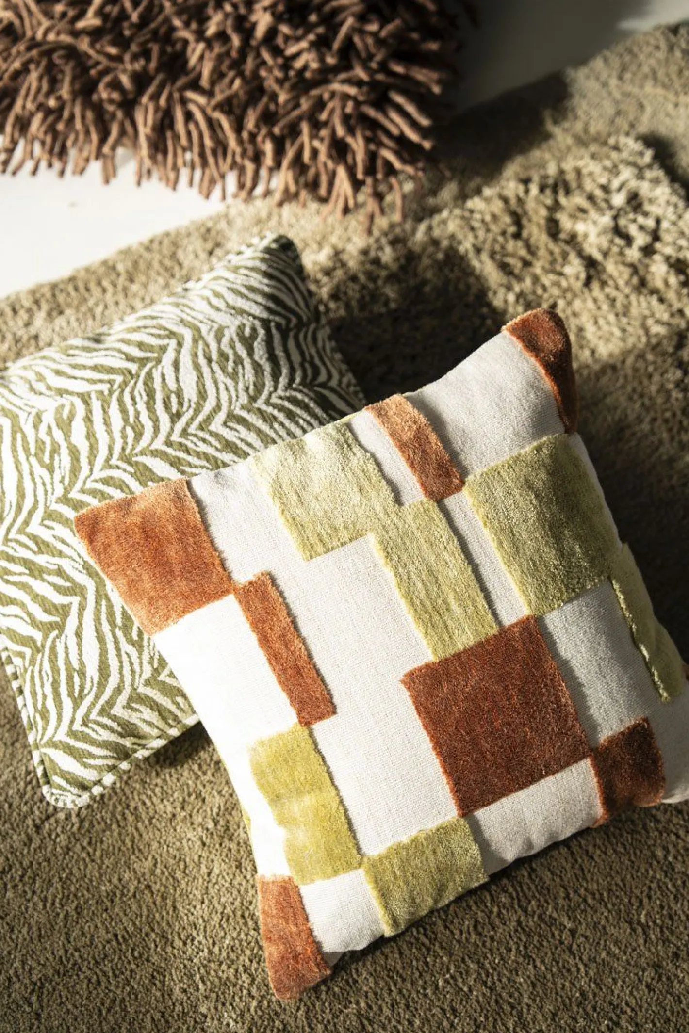 Best By Boo Tigra Kussen Groen