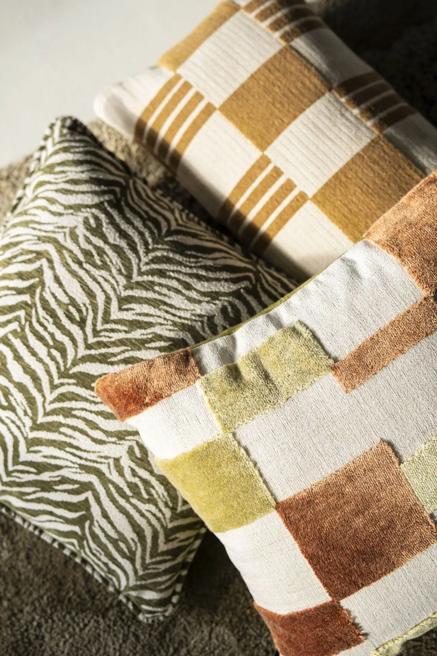 Best By Boo Tigra Kussen Groen