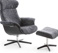 Discount Eijerkamp Collectie Time Out Sheepskin Relaxfauteuil Off-White