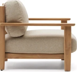 Best Kave Home Tirant Outdoor Fauteuil Naturel, Beige