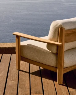 Best Kave Home Tirant Outdoor Fauteuil Naturel, Beige