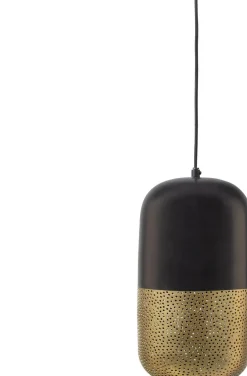 Hot WOOOD Tirsa Hanglamp Black, Brass