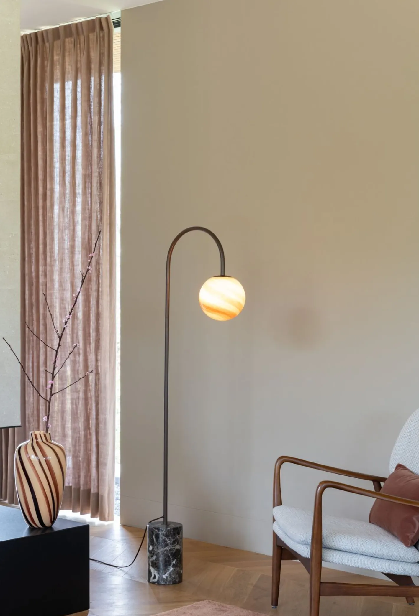 Best It's about RoMi Tivoli Vloerlamp Brown