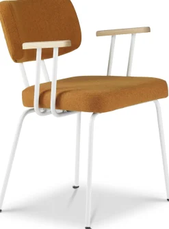 Sale Eijerkamp Collectie Tom Onderstel Wit Armstoel Marroc, Groove