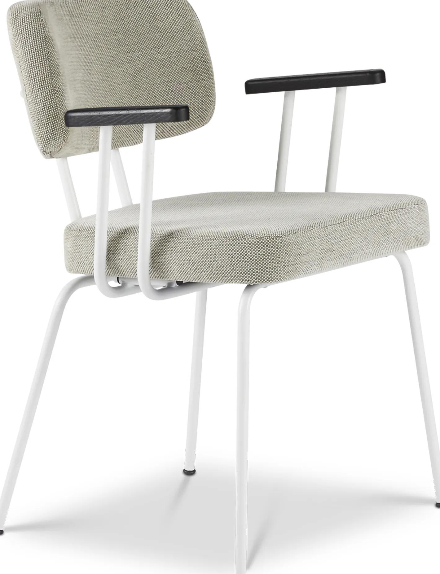 Clearance Eijerkamp Collectie Tom Onderstel Wit Armstoel Multigrey, Antracite