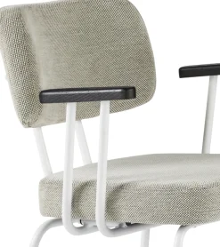 Clearance Eijerkamp Collectie Tom Onderstel Wit Armstoel Multigrey, Antracite