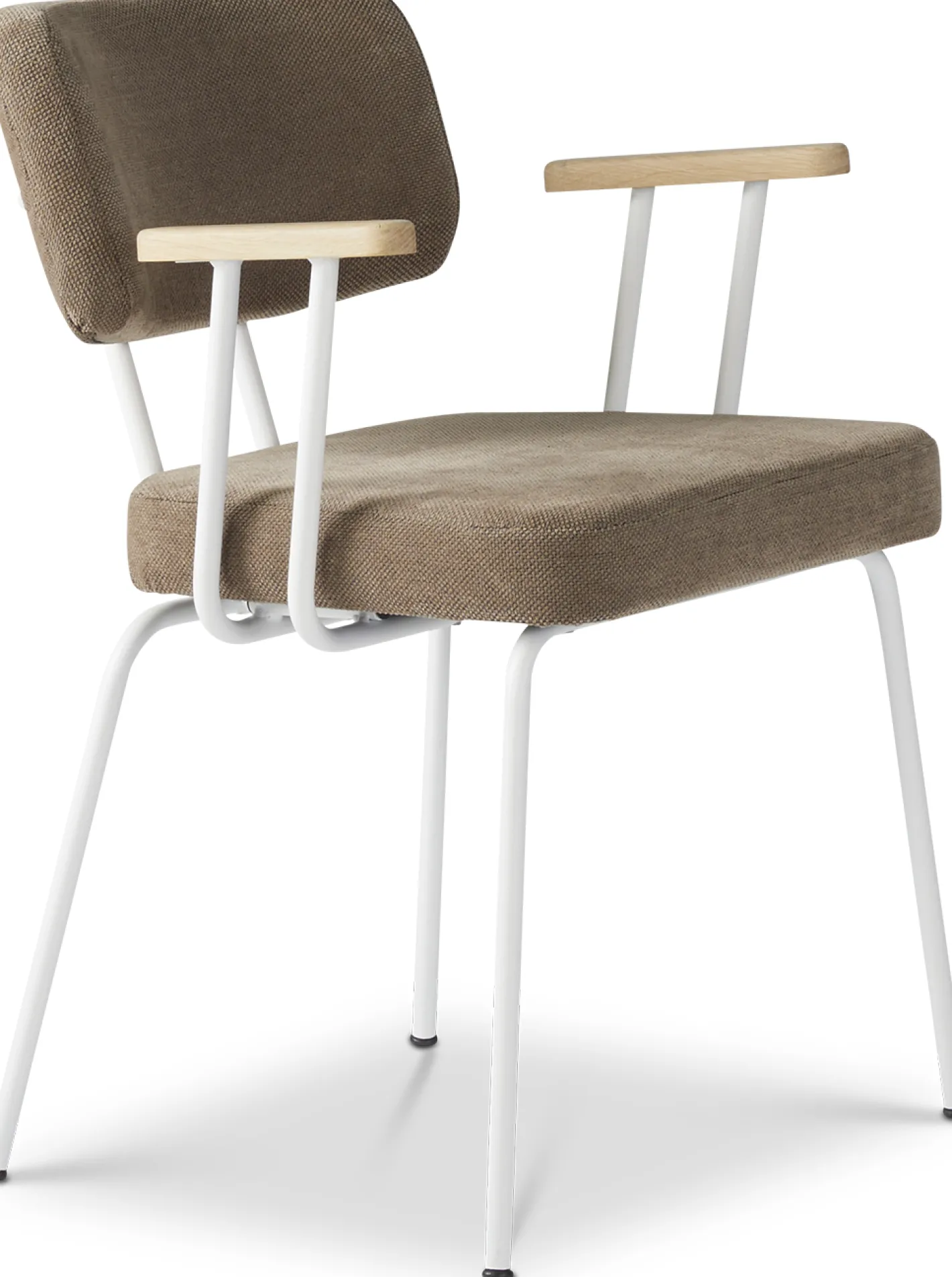 Clearance Eijerkamp Collectie Tom Onderstel Wit Armstoel Brown, Groove