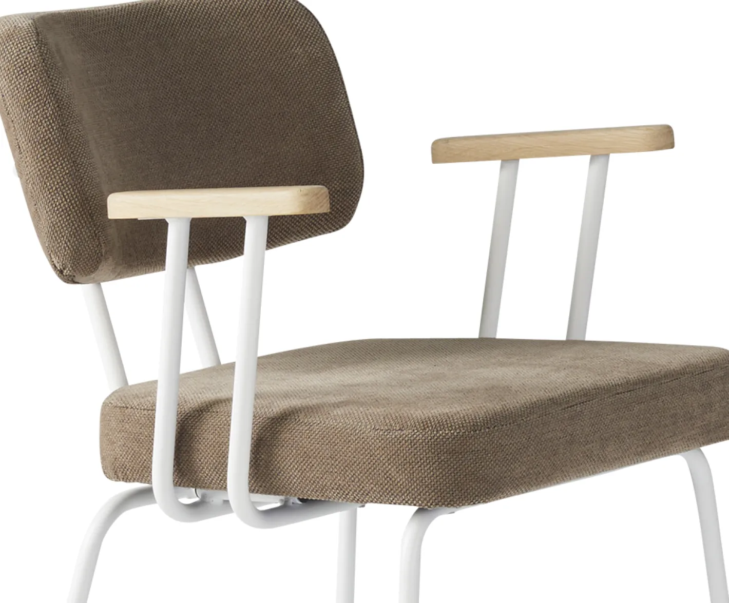 Clearance Eijerkamp Collectie Tom Onderstel Wit Armstoel Brown, Groove