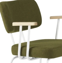 Discount Eijerkamp Collectie Tom Onderstel Wit Armstoel Green, Groove