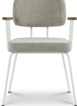 Hot Eijerkamp Collectie Tom Onderstel Wit Armstoel Multigrey, Tabacco