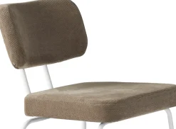 New Eijerkamp Collectie Tom Onderstel Wit Eetkamerstoel Brown