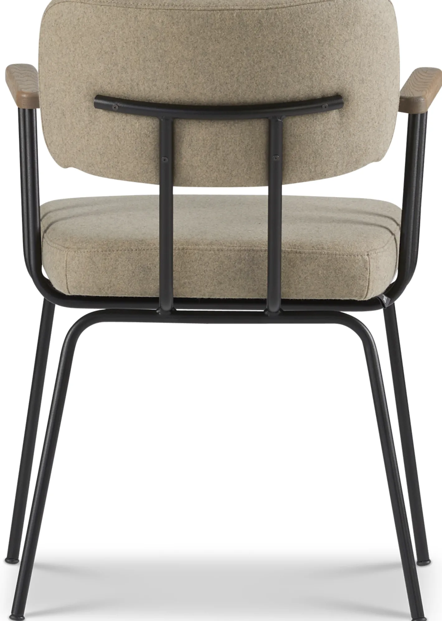 New Eijerkamp Collectie Tom Onderstel Zwart Armstoel Stone, Tabacco