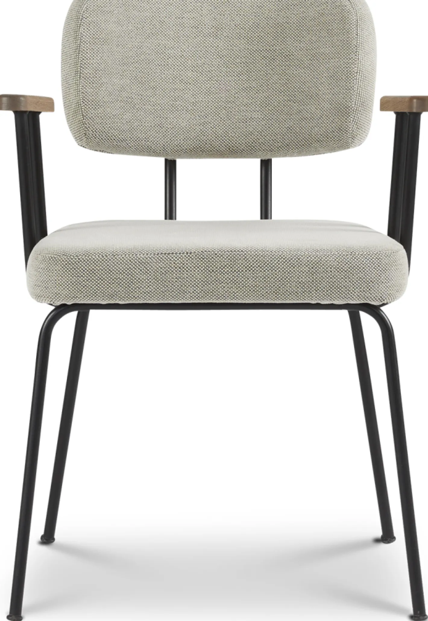 Outlet Eijerkamp Collectie Tom Onderstel Zwart Armstoel Multigrey, Tabacco
