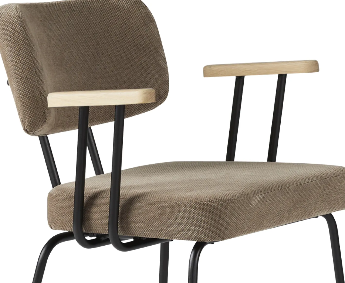 Discount Eijerkamp Collectie Tom Onderstel Zwart Armstoel Brown, Groove
