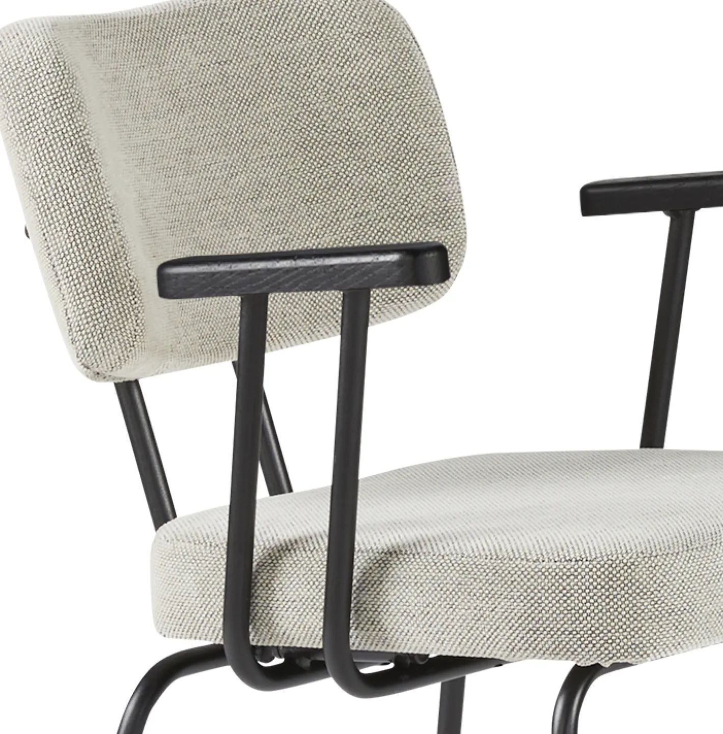 Discount Eijerkamp Collectie Tom Onderstel Zwart Armstoel Multigrey, Antracite