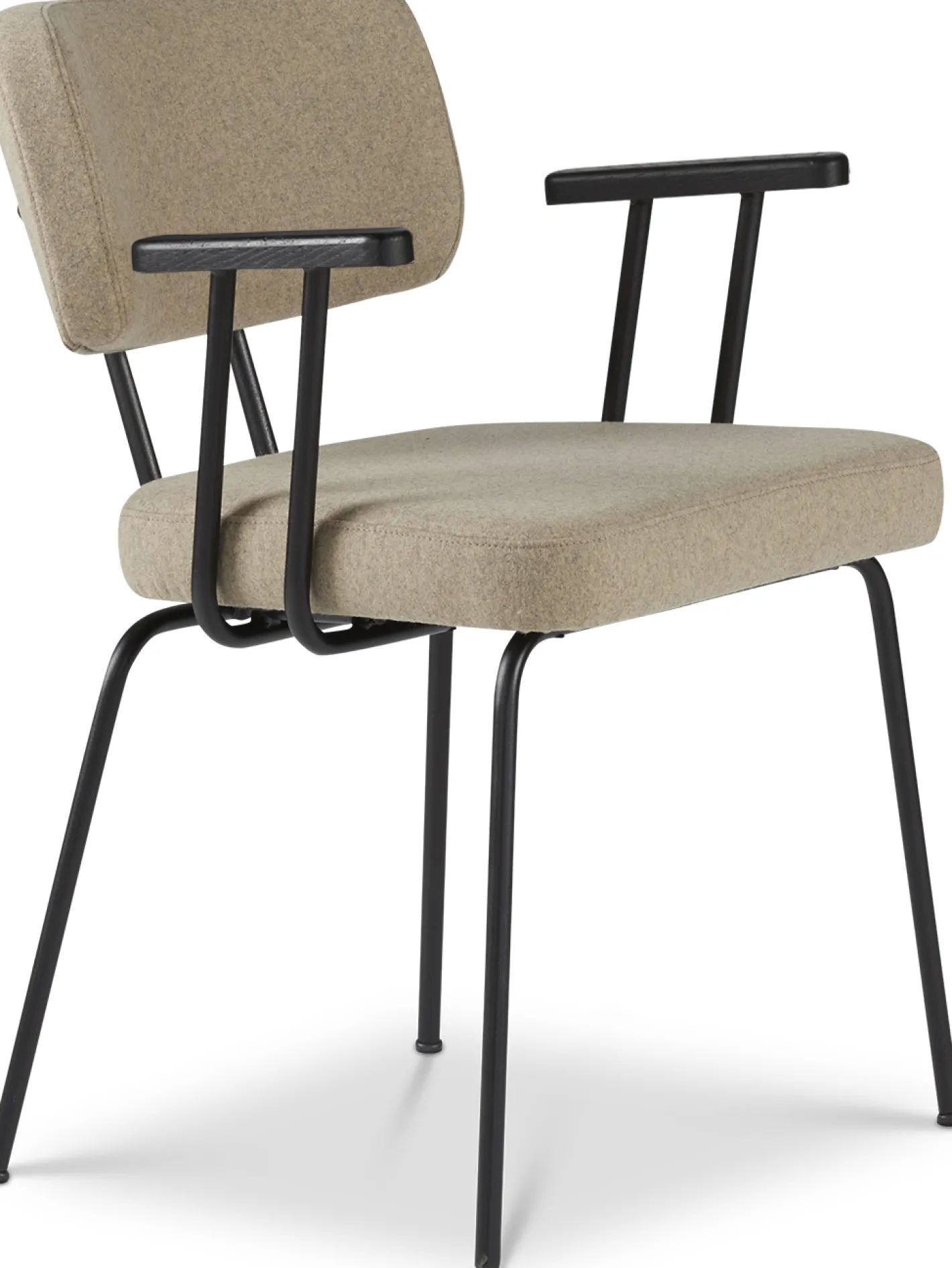 Clearance Eijerkamp Collectie Tom Onderstel Zwart Armstoel Stone, Antracite