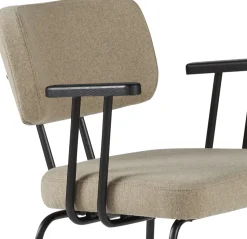 Clearance Eijerkamp Collectie Tom Onderstel Zwart Armstoel Stone, Antracite