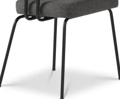 Clearance Eijerkamp Collectie Tom Onderstel Zwart Armstoel Antracite, Groove