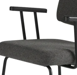 Best Eijerkamp Collectie Tom Onderstel Zwart Armstoel Antracite, Antracite