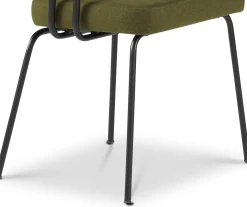 Eijerkamp Collectie Tom Onderstel Zwart Armstoel Green, Tabacco