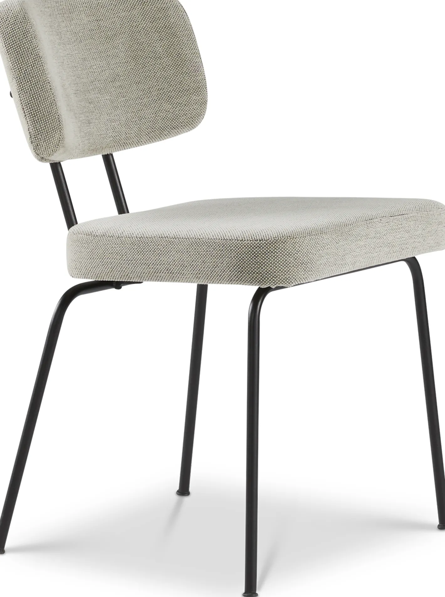 New Eijerkamp Collectie Tom Onderstel Zwart Eetkamerstoel Multigrey
