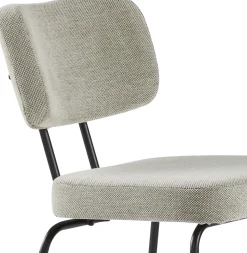 New Eijerkamp Collectie Tom Onderstel Zwart Eetkamerstoel Multigrey