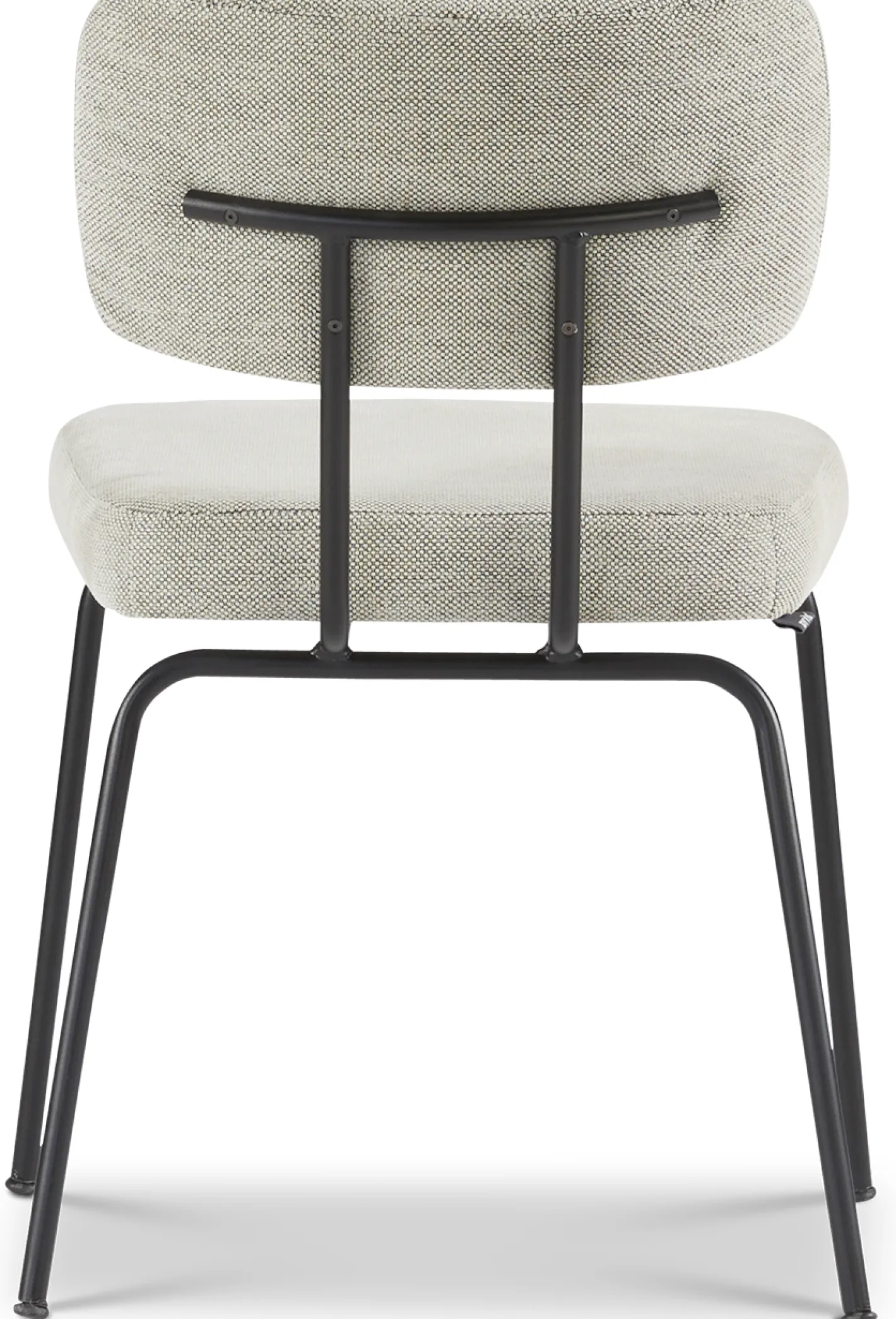 New Eijerkamp Collectie Tom Onderstel Zwart Eetkamerstoel Multigrey