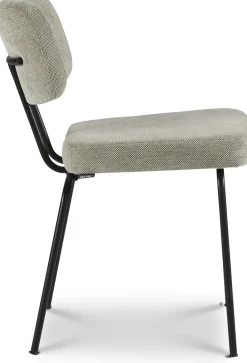 New Eijerkamp Collectie Tom Onderstel Zwart Eetkamerstoel Multigrey