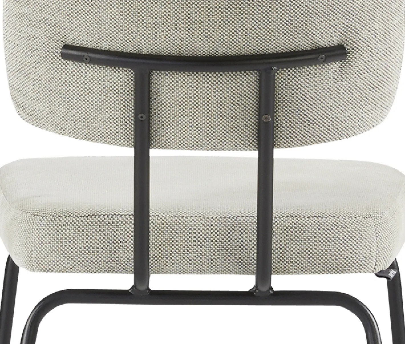 New Eijerkamp Collectie Tom Onderstel Zwart Eetkamerstoel Multigrey