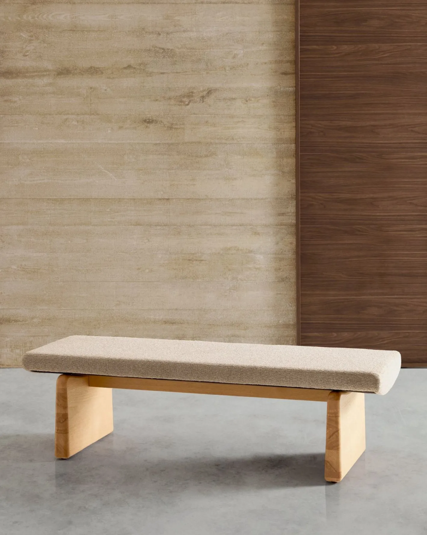 Kave Home Topaz Bankje Naturel, Beige